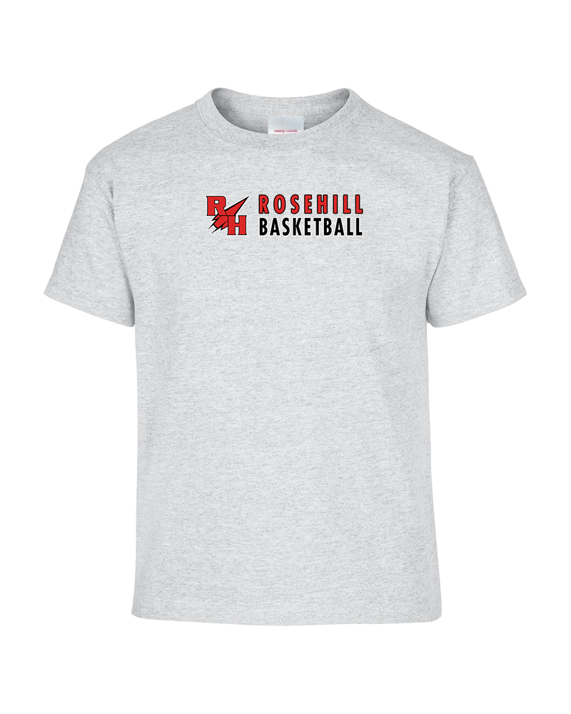 Rose Hill HS Basketball Basic - Youth T-Shirt