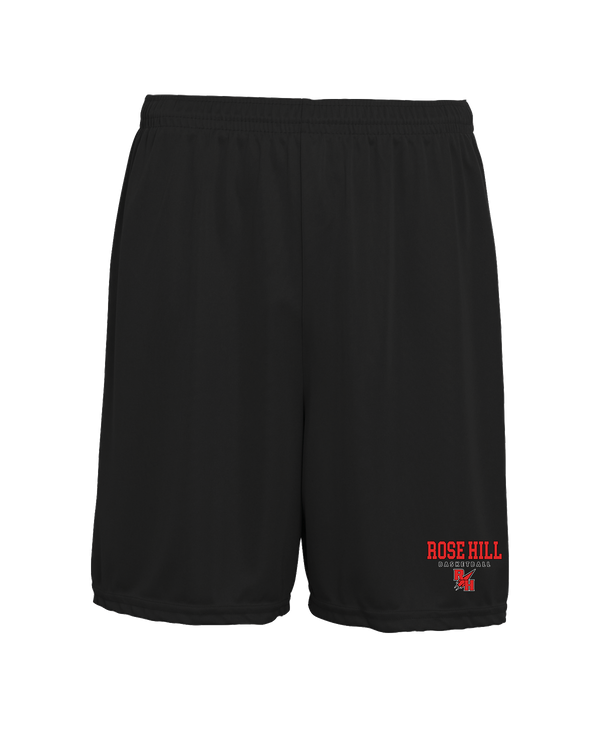 Rose Hill HS Basketball Block - 7 inch Training Shorts