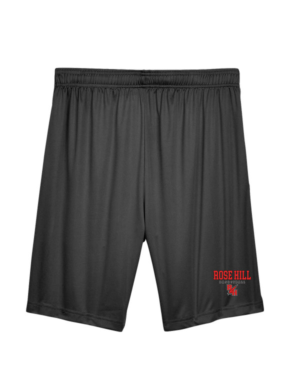 Rose Hill HS Basketball Block - Training Short With Pocket