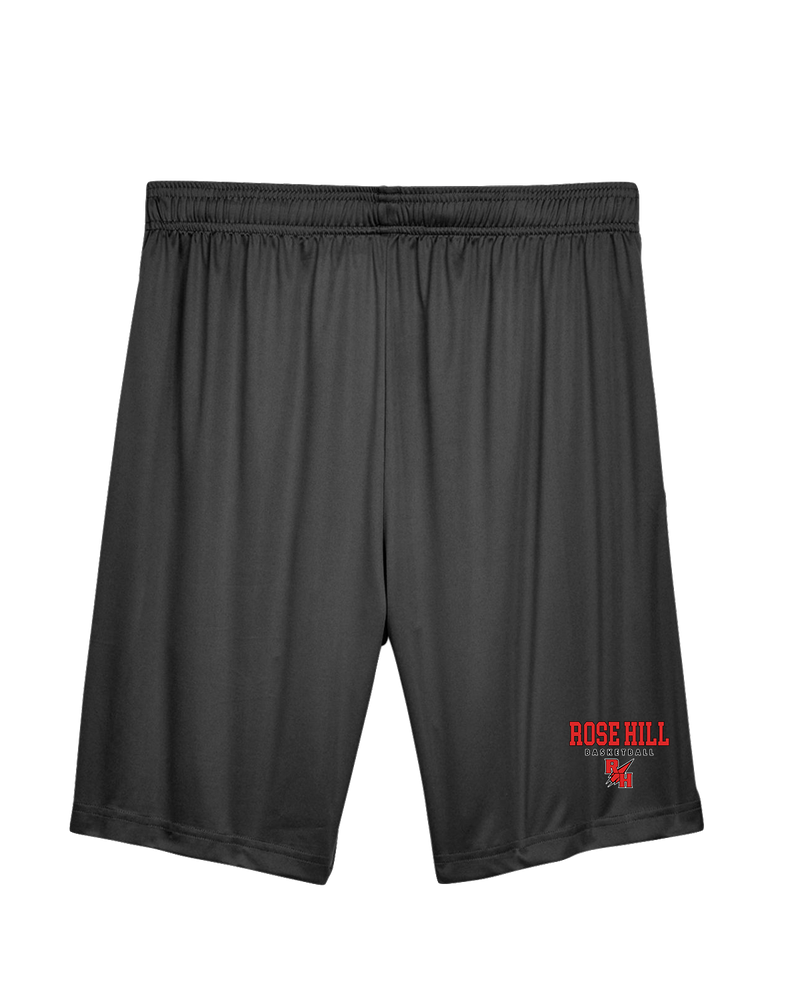 Rose Hill HS Basketball Block - Training Short With Pocket