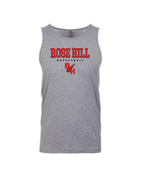 Rose Hill HS Basketball Block - Mens Tank Top