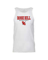 Rose Hill HS Basketball Block - Mens Tank Top