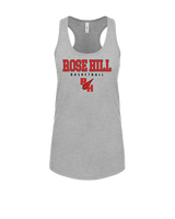 Rose Hill HS Basketball Block - Womens Tank Top