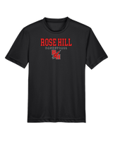 Rose Hill HS Basketball Block - Performance T-Shirt