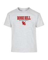 Rose Hill HS Basketball Block - Youth T-Shirt