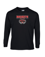 Rose Hill HS Track and Field Border - Mens Basic Cotton Long Sleeve