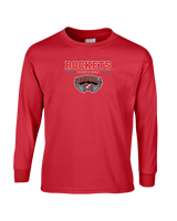 Rose Hill HS Track and Field Border - Mens Basic Cotton Long Sleeve