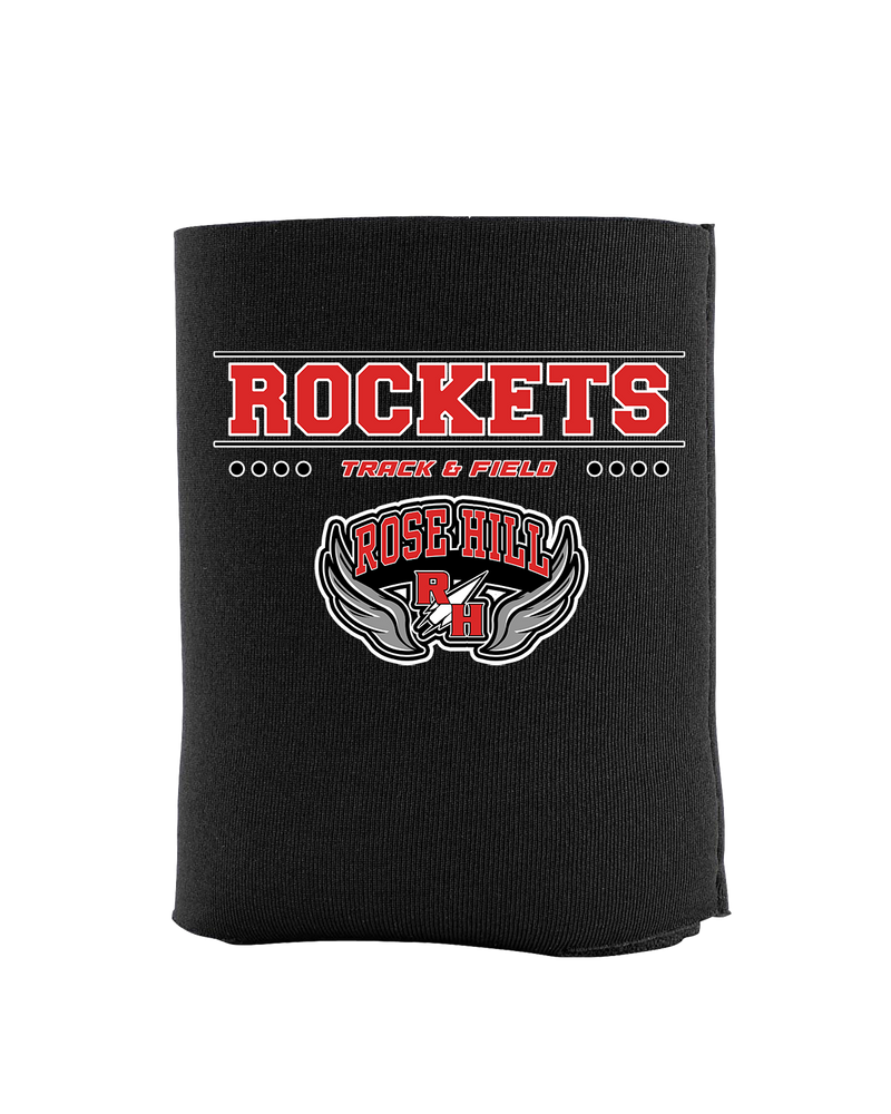 Rose Hill HS Track and Field Border - Koozie