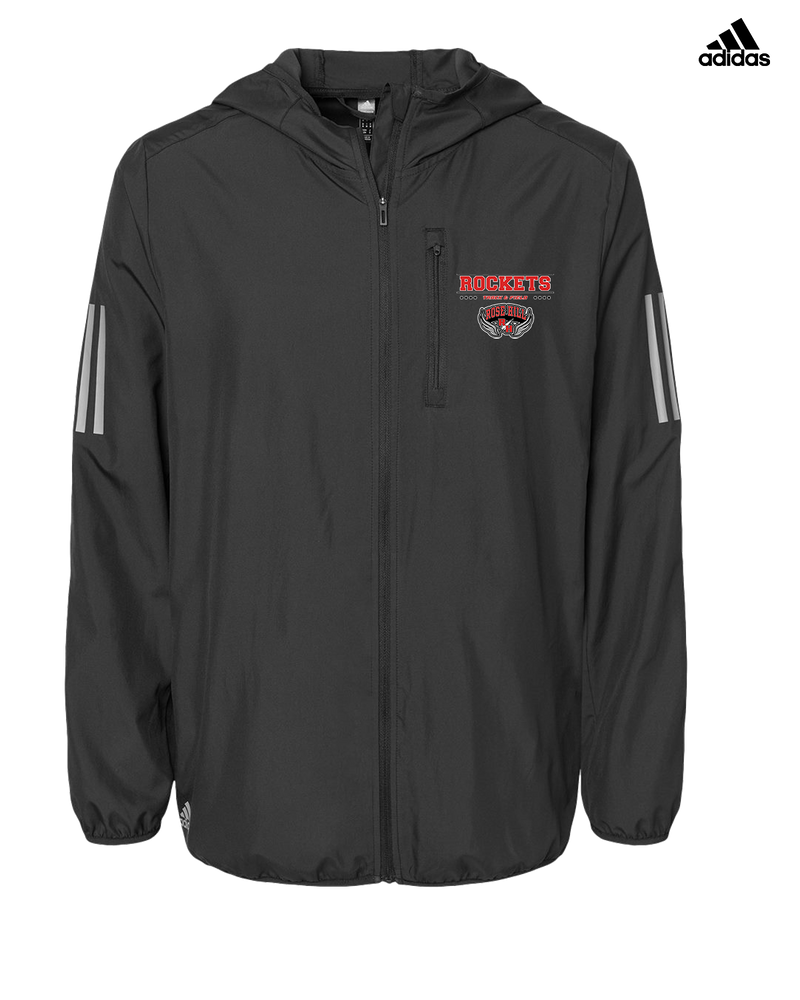 Rose Hill HS Track and Field Border - Adidas Men's Windbreaker