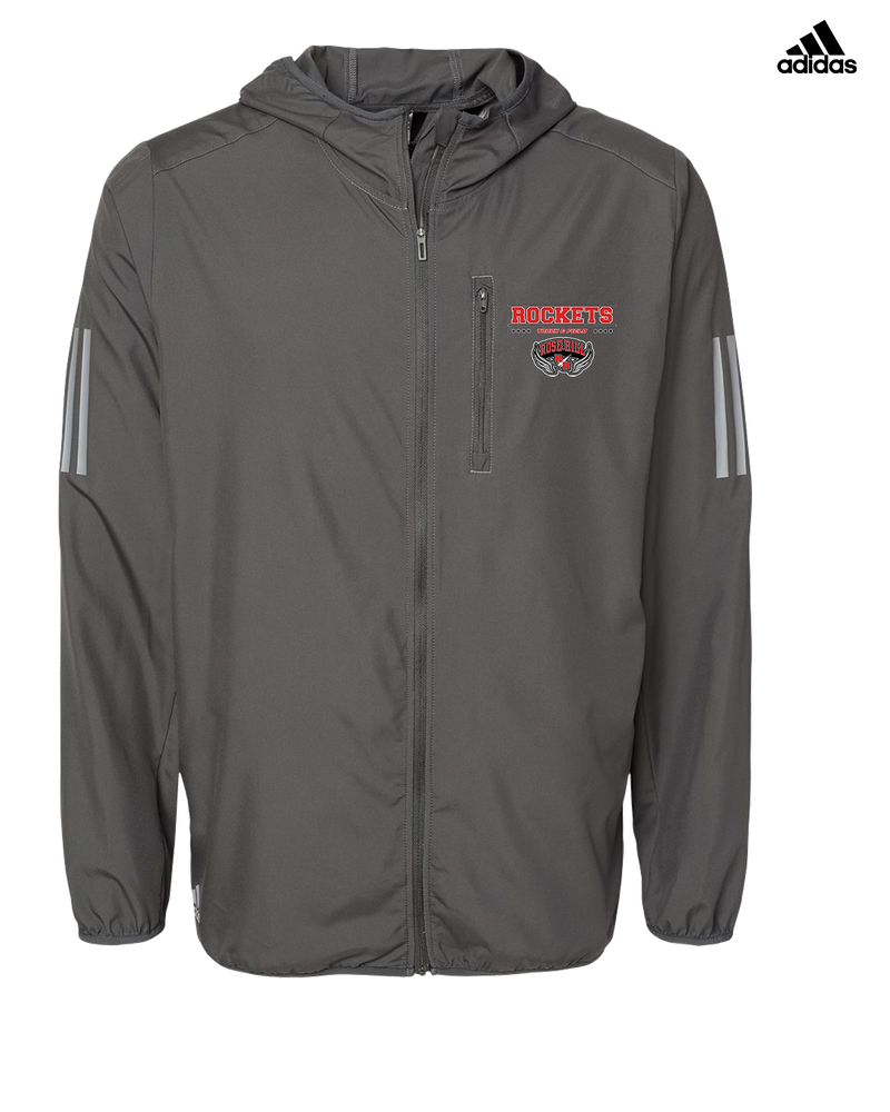 Rose Hill HS Track and Field Border - Adidas Men's Windbreaker