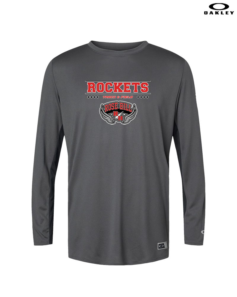 Rose Hill HS Track and Field Border - Oakley Hydrolix Long Sleeve