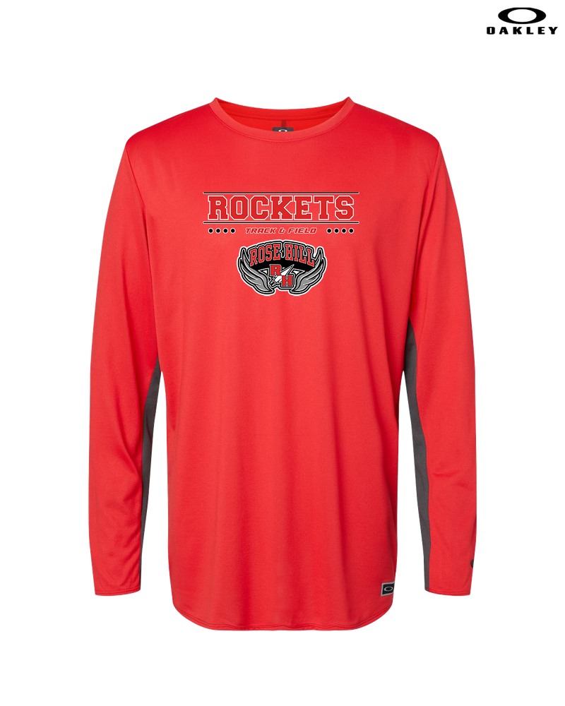 Rose Hill HS Track and Field Border - Oakley Hydrolix Long Sleeve