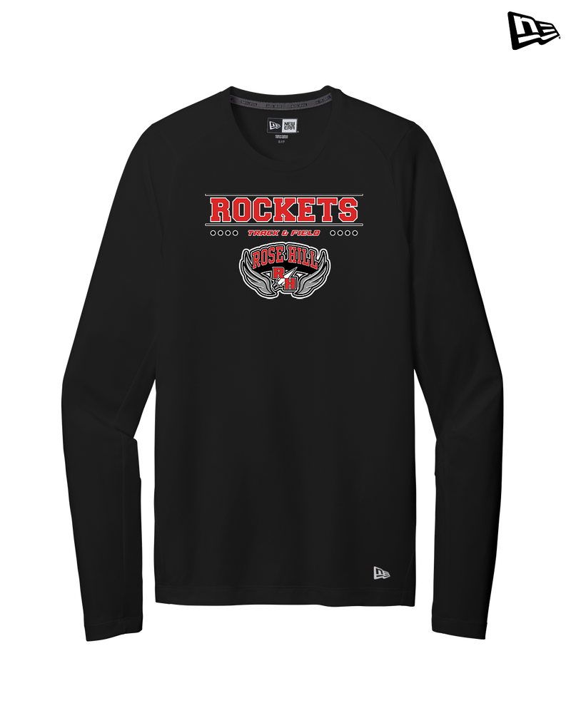 Rose Hill HS Track and Field Border - New Era Long Sleeve Crew