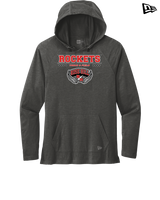 Rose Hill HS Track and Field Border - New Era Tri Blend Hoodie