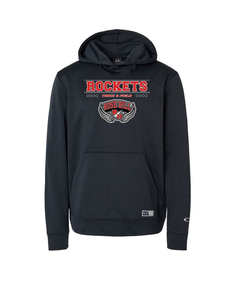 Rose Hill HS Track and Field Border - Oakley Hydrolix Hooded Sweatshirt