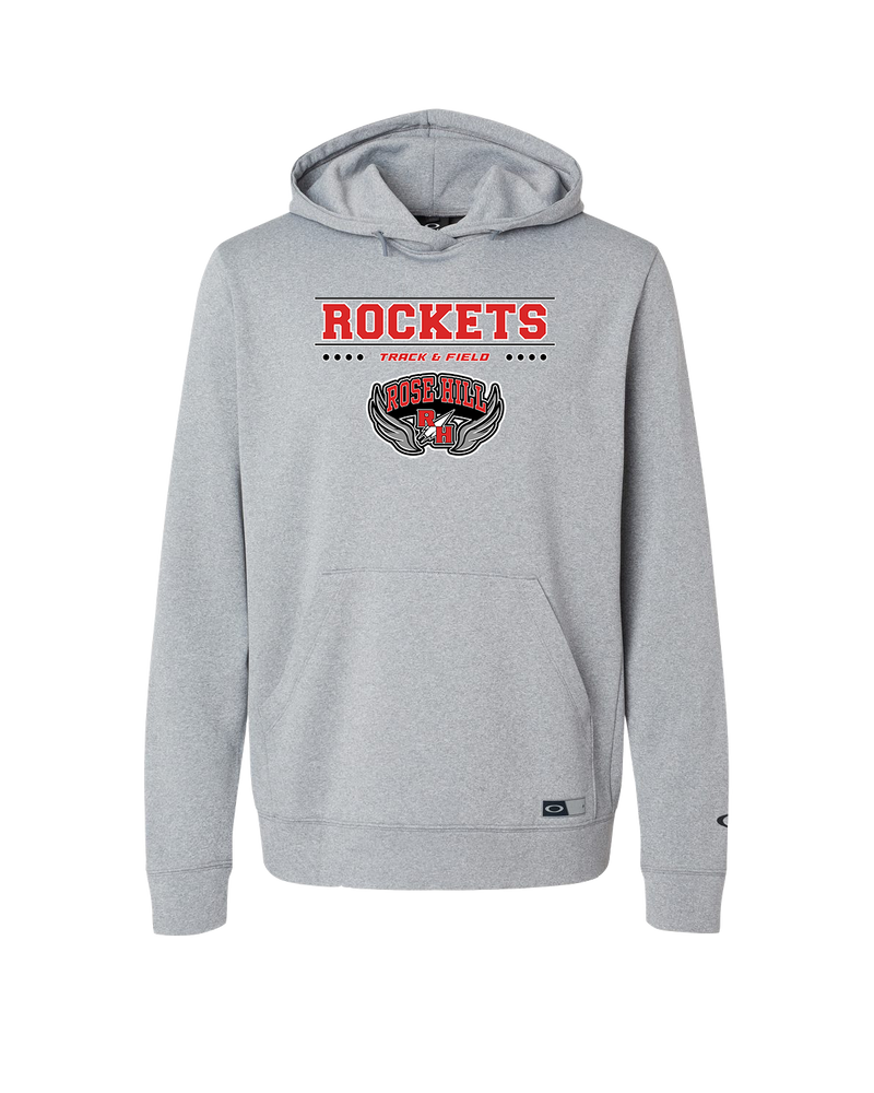 Rose Hill HS Track and Field Border - Oakley Hydrolix Hooded Sweatshirt