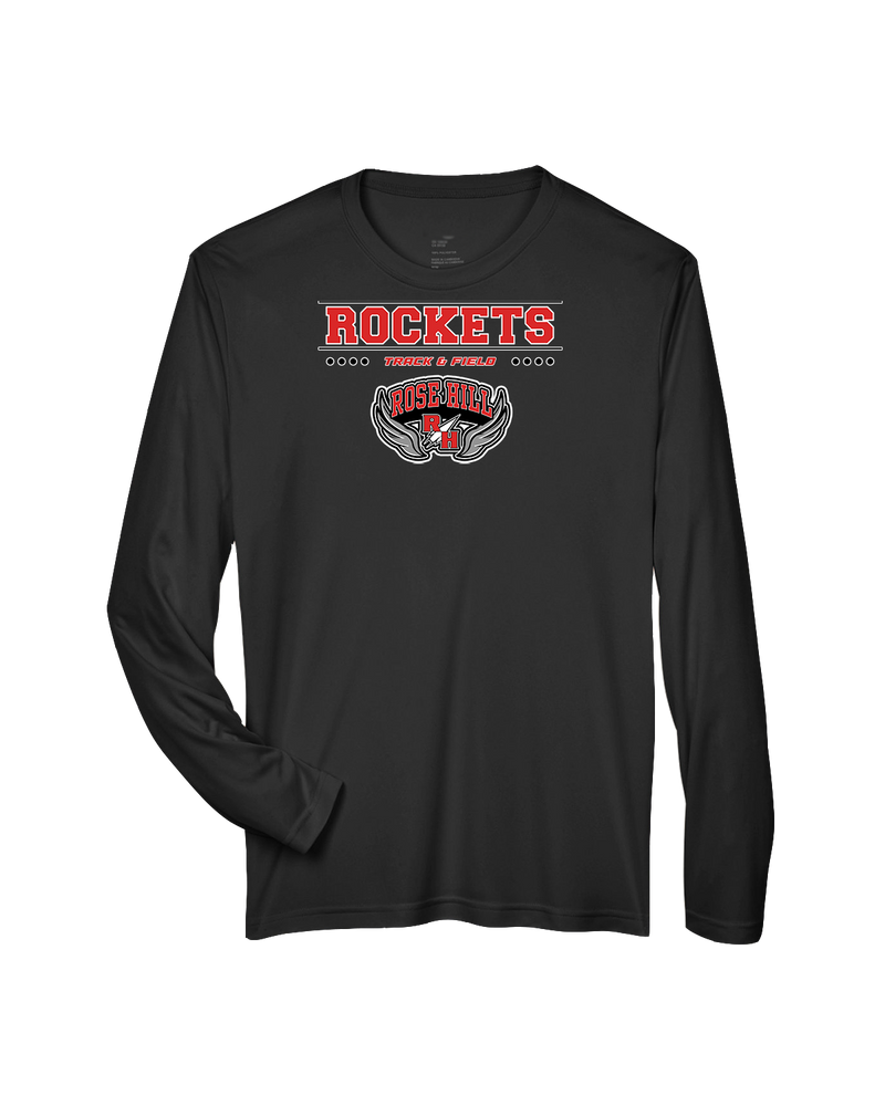 Rose Hill HS Track and Field Border - Performance Long Sleeve