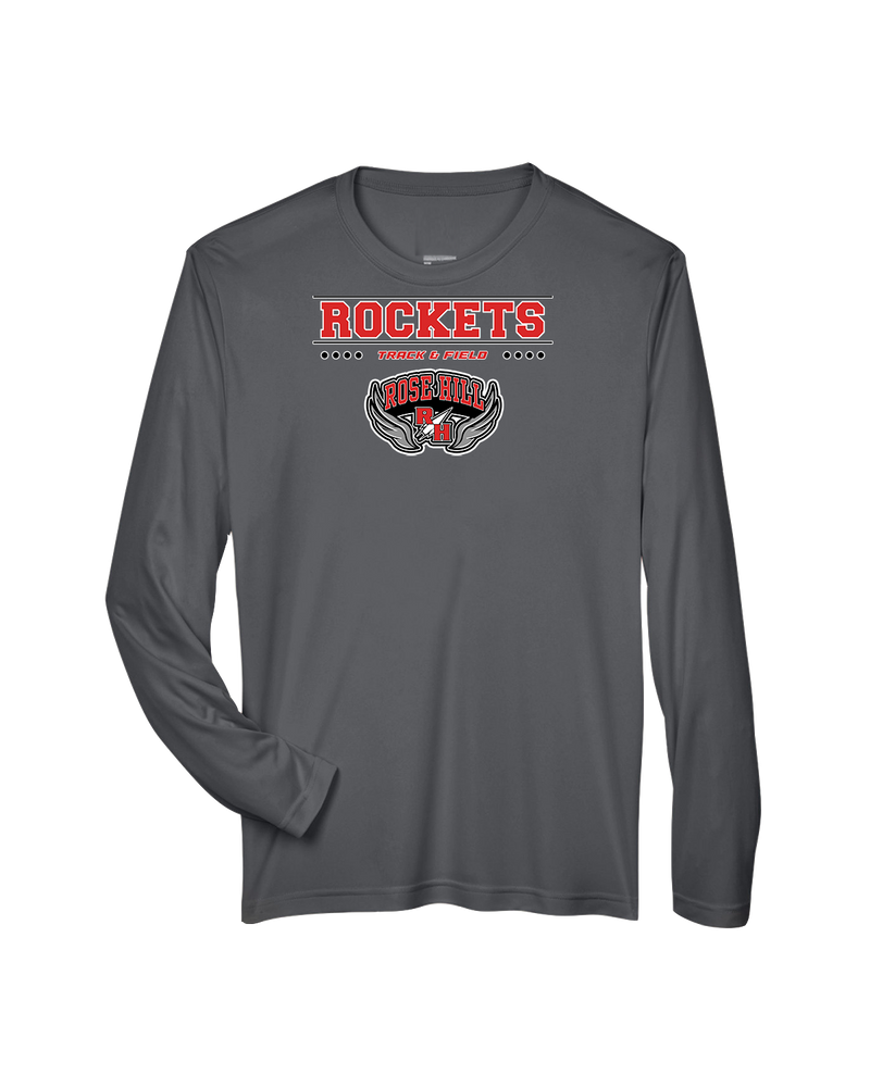 Rose Hill HS Track and Field Border - Performance Long Sleeve