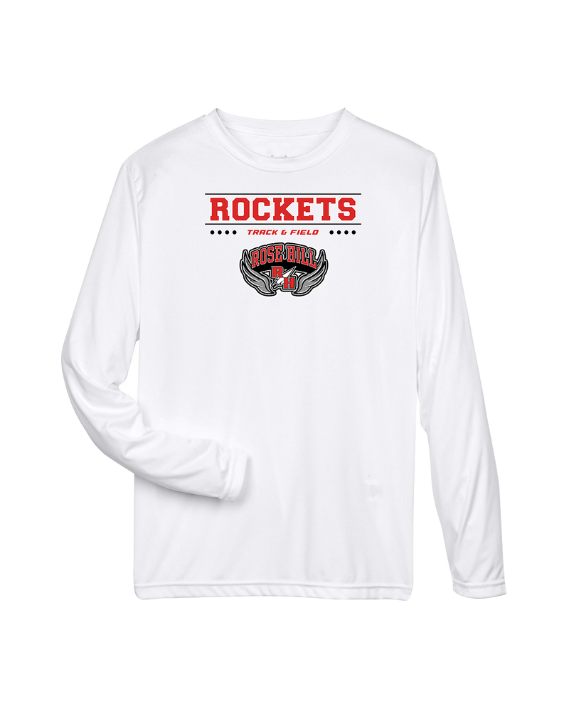 Rose Hill HS Track and Field Border - Performance Long Sleeve