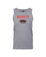 Rose Hill HS Track and Field Border - Mens Tank Top