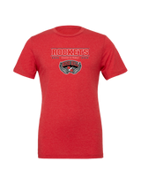 Rose Hill HS Track and Field Border - Mens Tri Blend Shirt