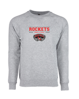 Rose Hill HS Track and Field Border - Crewneck Sweatshirt