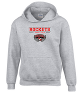 Rose Hill HS Track and Field Border - Cotton Hoodie