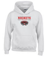 Rose Hill HS Track and Field Border - Cotton Hoodie