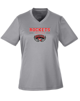 Rose Hill HS Track and Field Border - Womens Performance Shirt