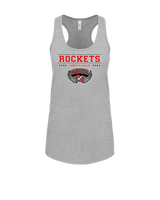 Rose Hill HS Track and Field Border - Womens Tank Top