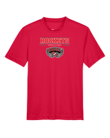 Rose Hill HS Track and Field Border - Youth Performance T-Shirt