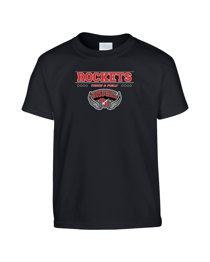 Rose Hill HS Track and Field Border - Youth T-Shirt