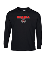 Rose Hill HS Track and Field Curve - Mens Basic Cotton Long Sleeve