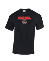 Rose Hill HS Track and Field Curve - Cotton T-Shirt