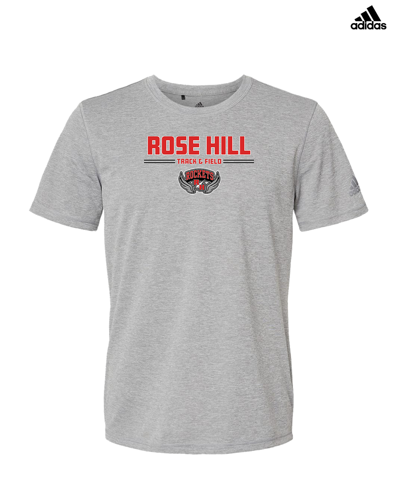 Rose Hill HS Track and Field Curve - Adidas Men's Performance Shirt