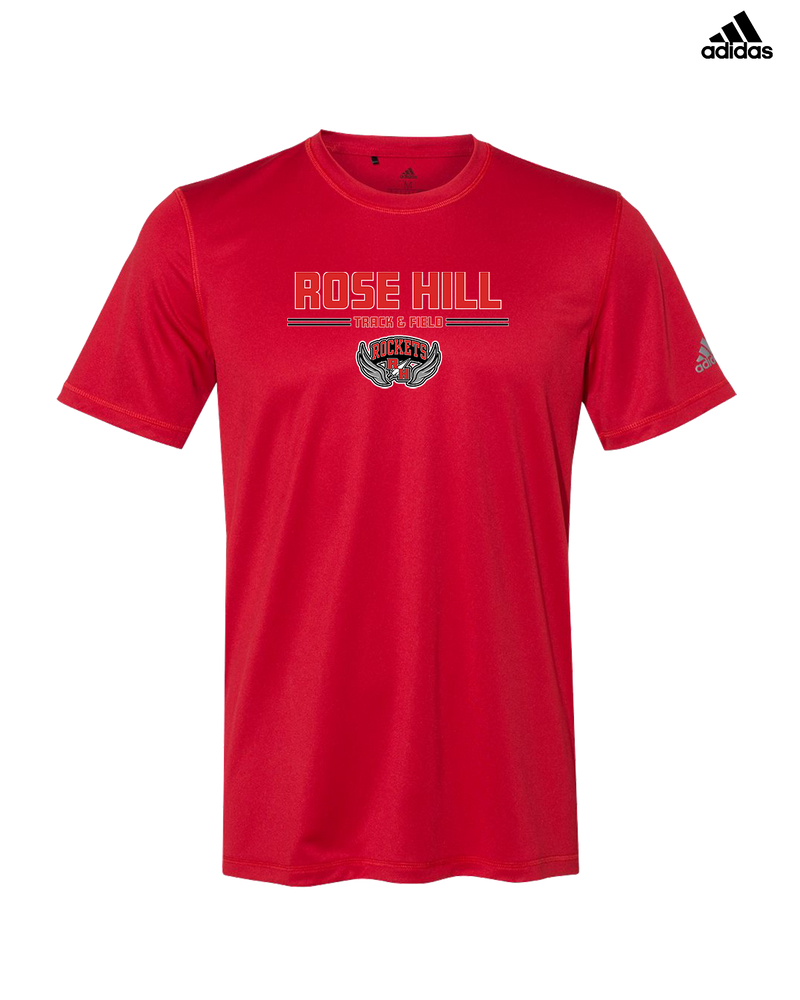 Rose Hill HS Track and Field Curve - Adidas Men's Performance Shirt