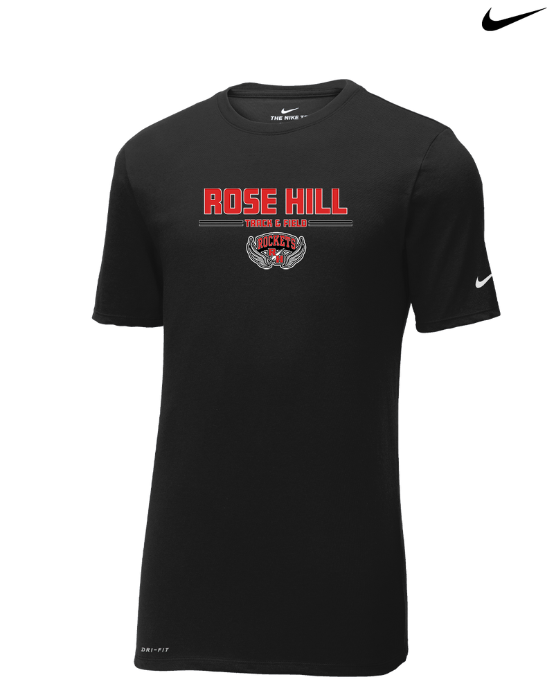 Rose Hill HS Track and Field Curve - Nike Cotton Poly Dri-Fit