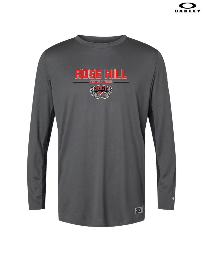 Rose Hill HS Track and Field Curve - Oakley Hydrolix Long Sleeve