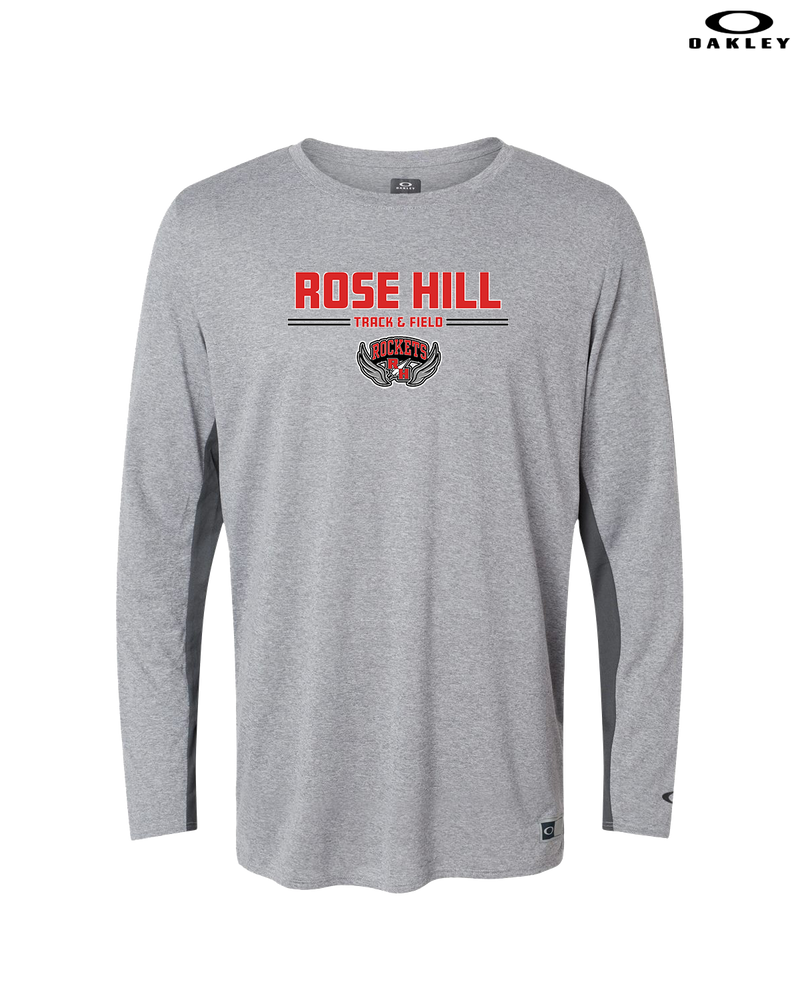 Rose Hill HS Track and Field Curve - Oakley Hydrolix Long Sleeve