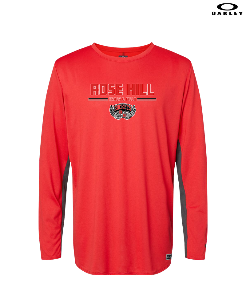 Rose Hill HS Track and Field Curve - Oakley Hydrolix Long Sleeve