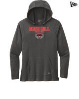 Rose Hill HS Track and Field Curve - New Era Tri Blend Hoodie