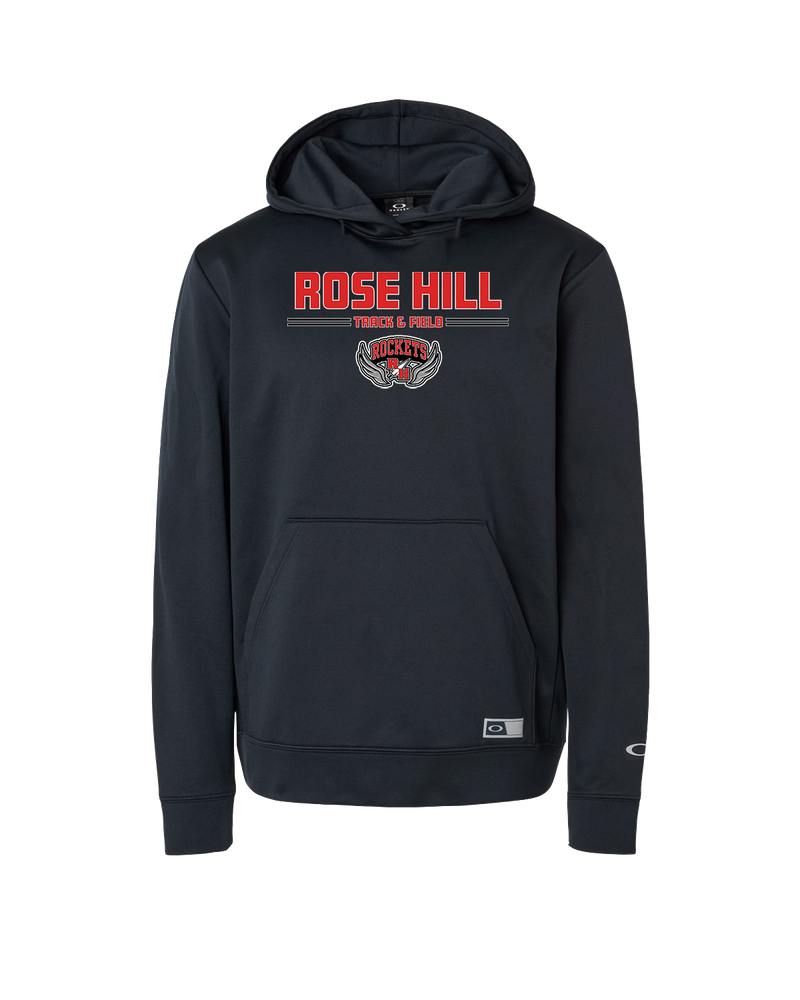 Rose Hill HS Track and Field Curve - Oakley Hydrolix Hooded Sweatshirt