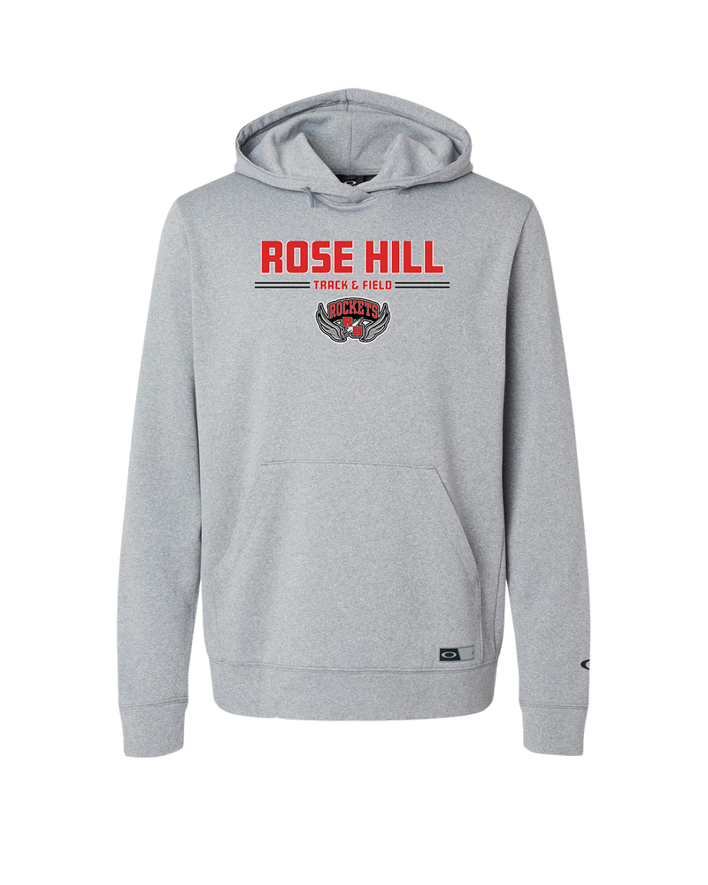 Rose Hill HS Track and Field Curve - Oakley Hydrolix Hooded Sweatshirt