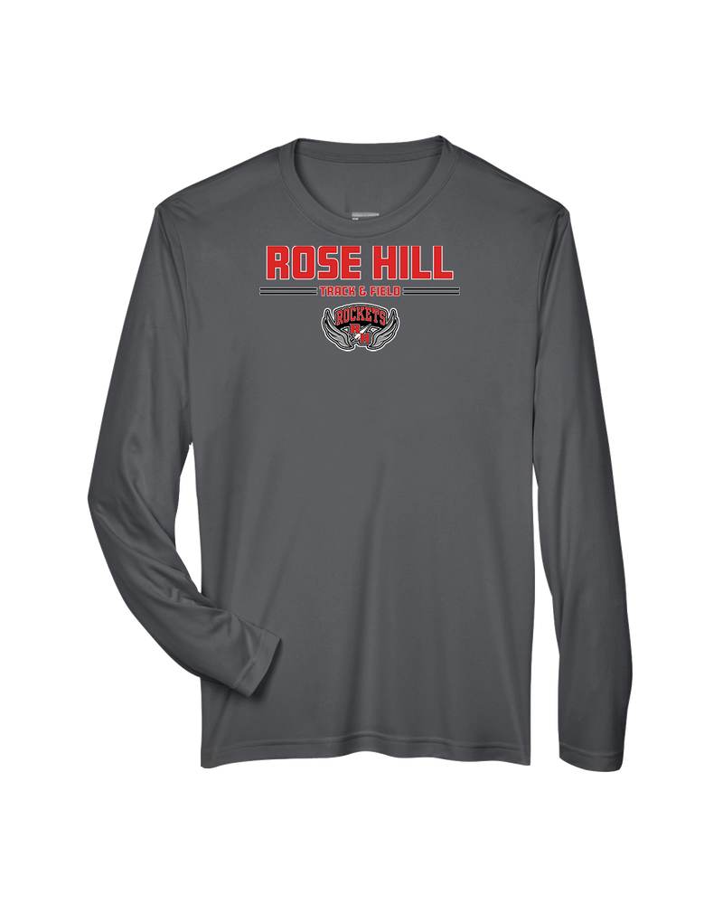 Rose Hill HS Track and Field Curve - Performance Long Sleeve