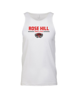 Rose Hill HS Track and Field Curve - Mens Tank Top