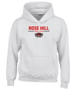 Rose Hill HS Track and Field Curve - Cotton Hoodie