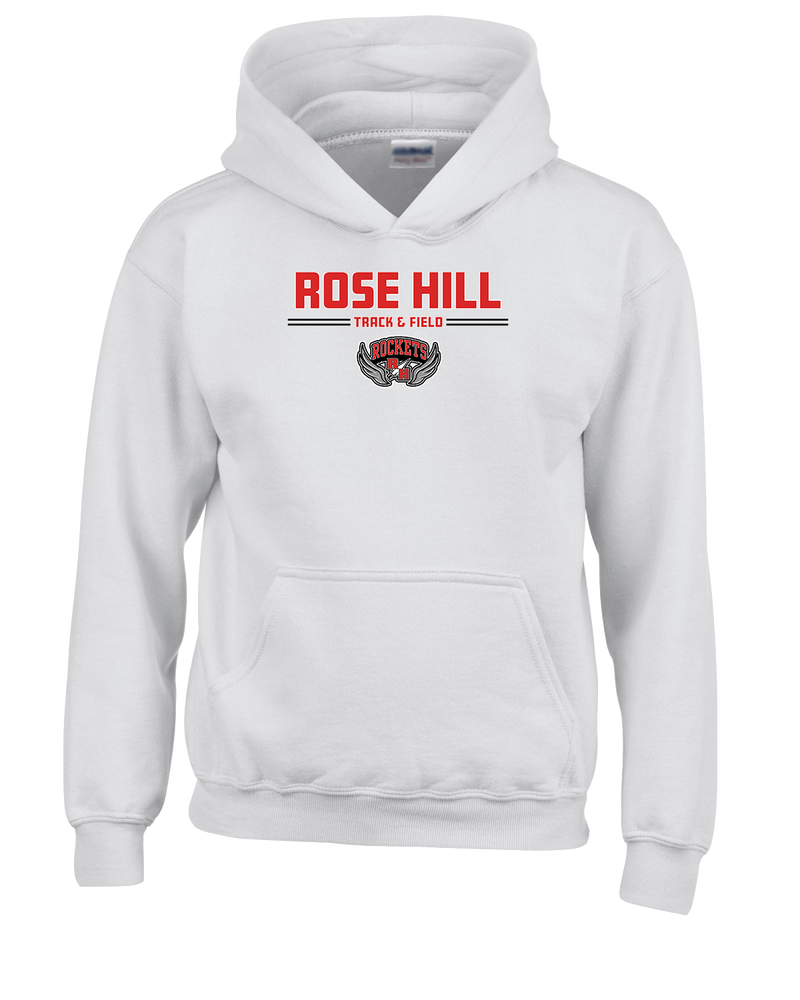 Rose Hill HS Track and Field Curve - Cotton Hoodie