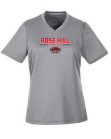 Rose Hill HS Track and Field Curve - Womens Performance Shirt