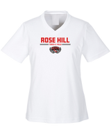 Rose Hill HS Track and Field Curve - Womens Performance Shirt