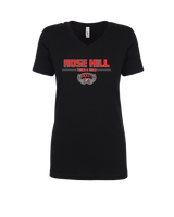 Rose Hill HS Track and Field Curve - Womens V-Neck